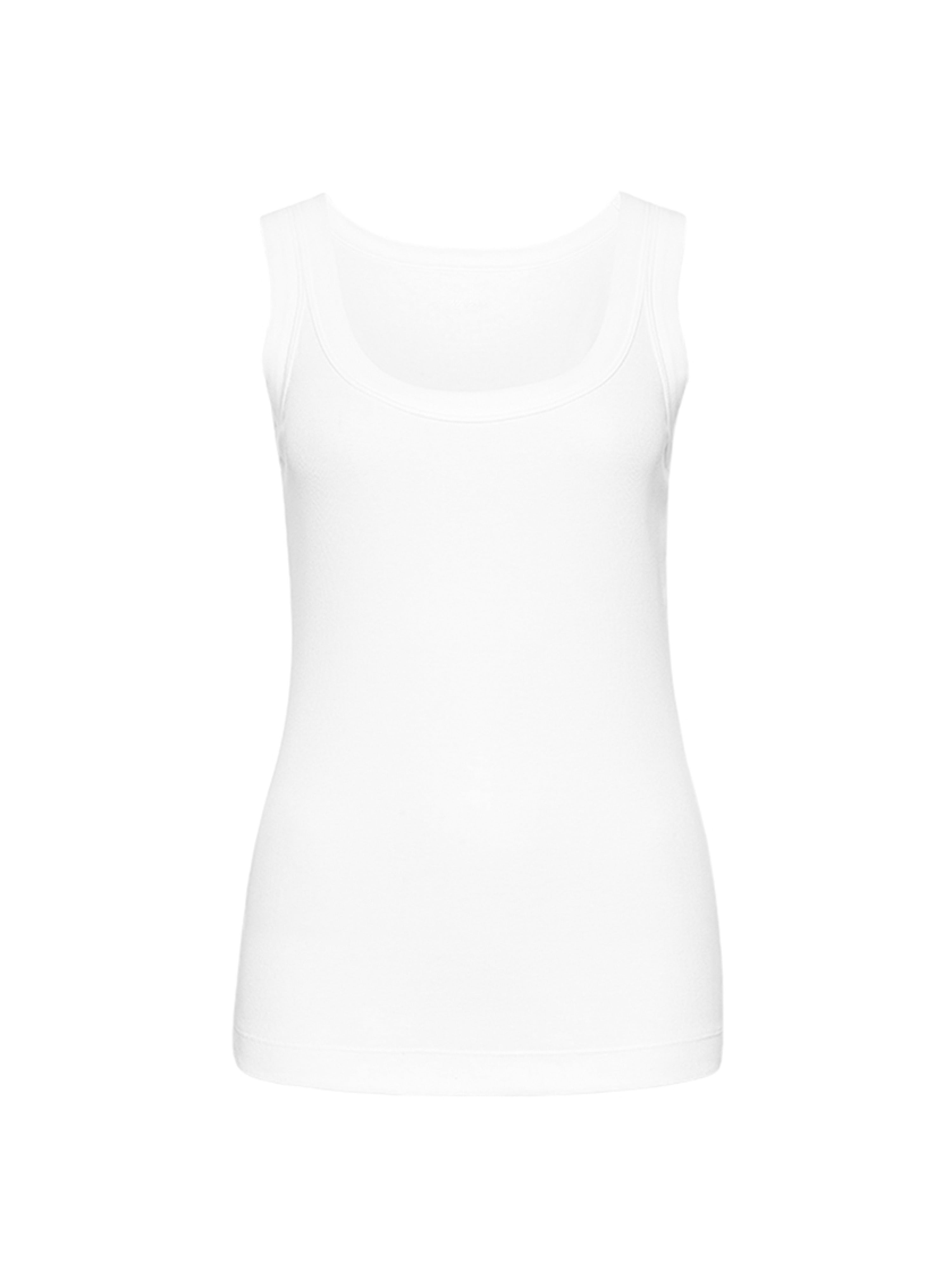 Tanktop aus Feinripp