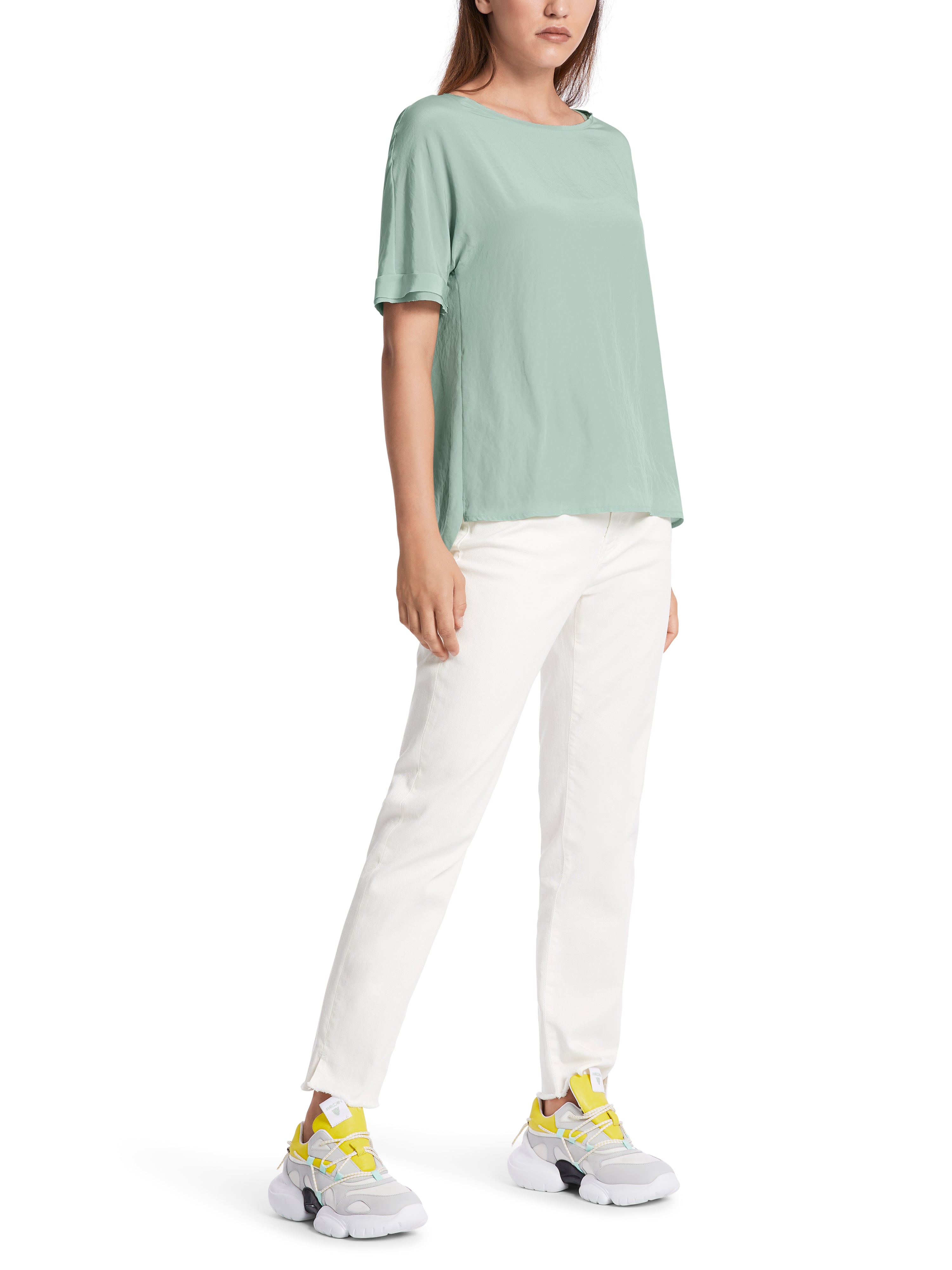 Leichte Bluse mit Kimono-Ärmel
